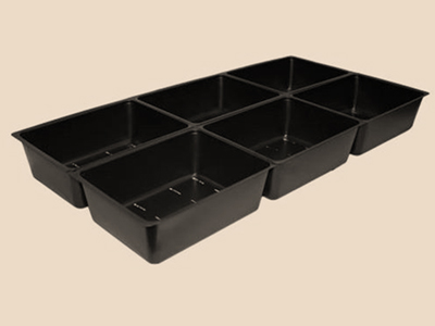 6 cell seed tray